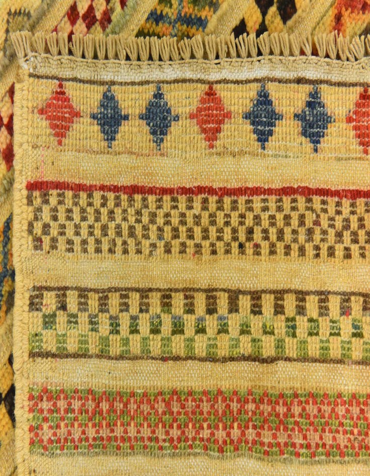 Detail image of  2' 10 x 4' 1  Hand Knotted Modern Ziegler Rug