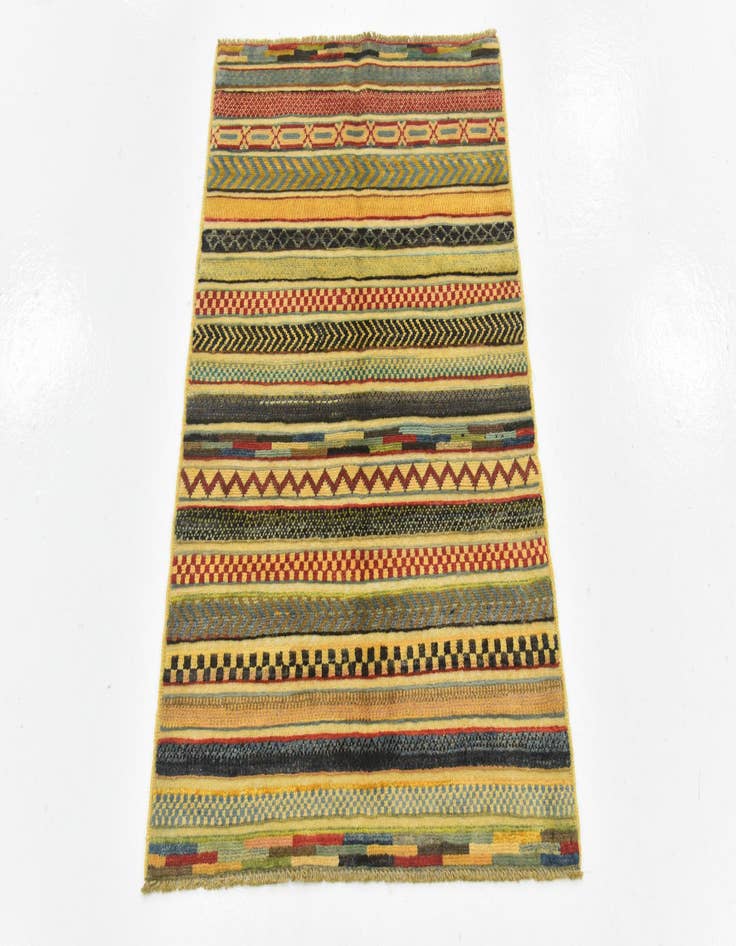 Detail image of  2' 7 x 3' 11  Hand Knotted Modern Ziegler Rug