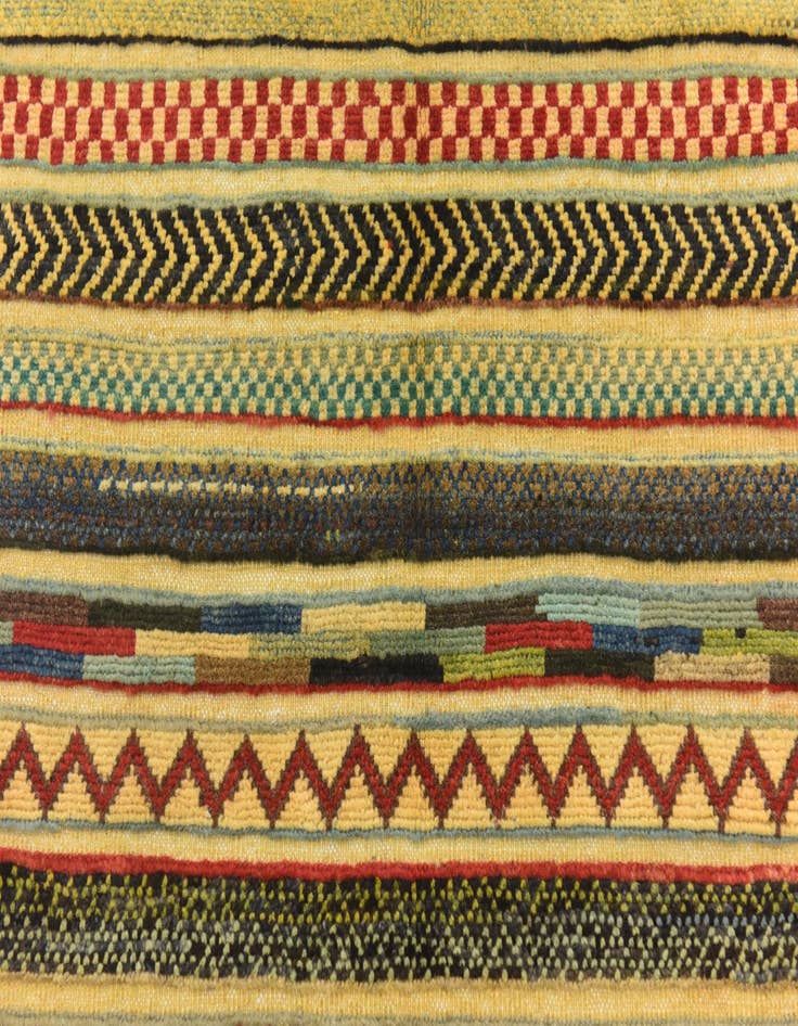 Detail image of  2' 7 x 3' 11  Hand Knotted Modern Ziegler Rug