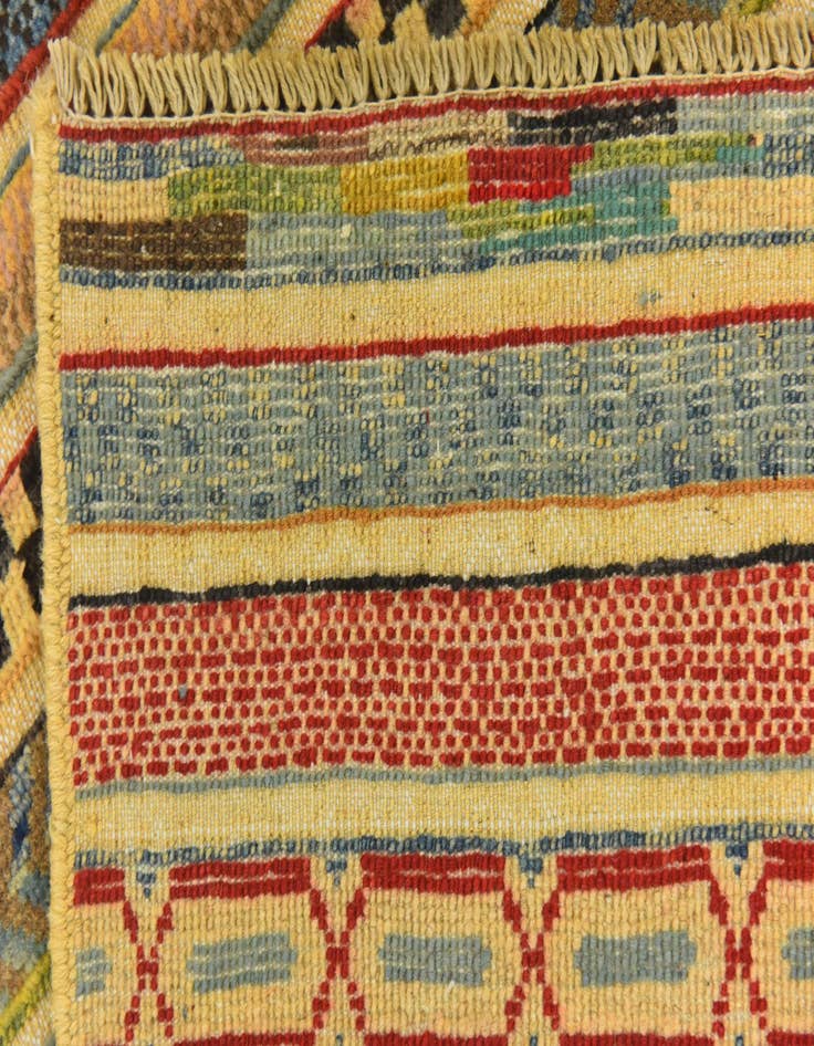 Detail image of  2' 7 x 3' 11  Hand Knotted Modern Ziegler Rug