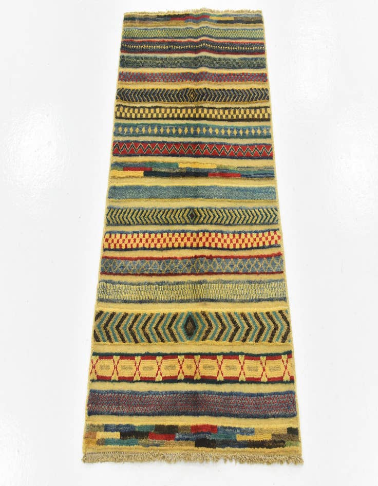 Detail image of  2' 7 x 4' 3  Hand Knotted Modern Ziegler Rug