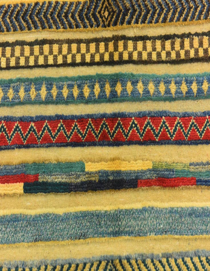 Detail image of  2' 7 x 4' 3  Hand Knotted Modern Ziegler Rug