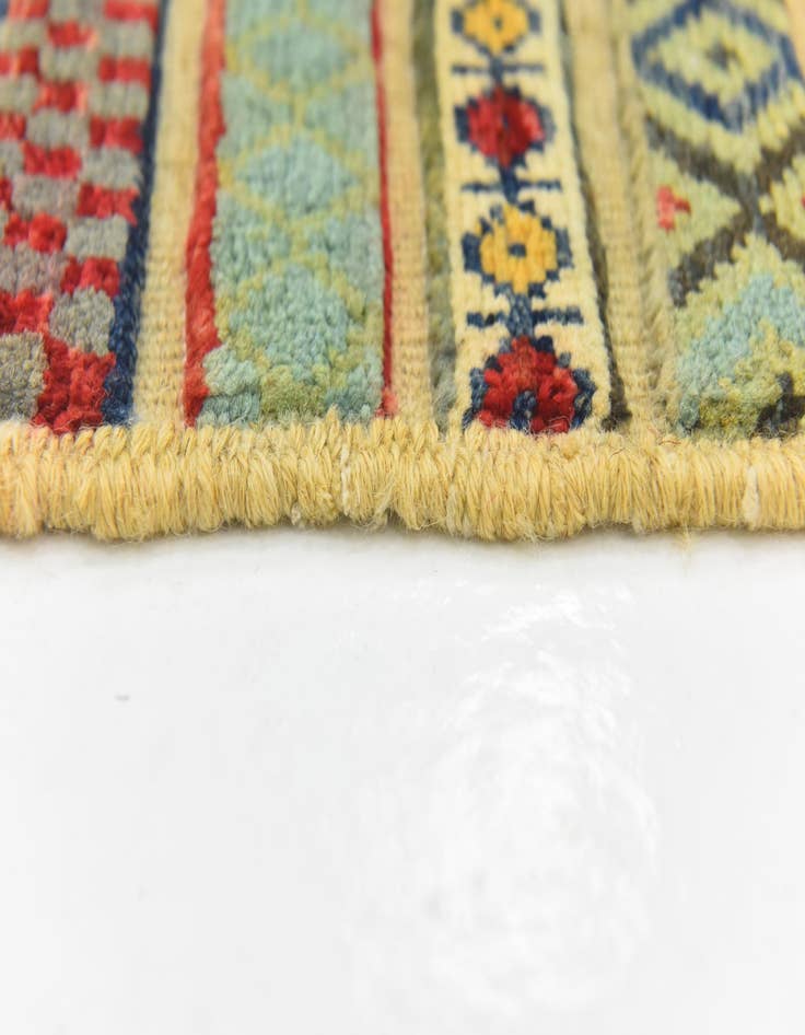 Detail image of  3' 9 x 6' 1  Hand Knotted Modern Ziegler Rug