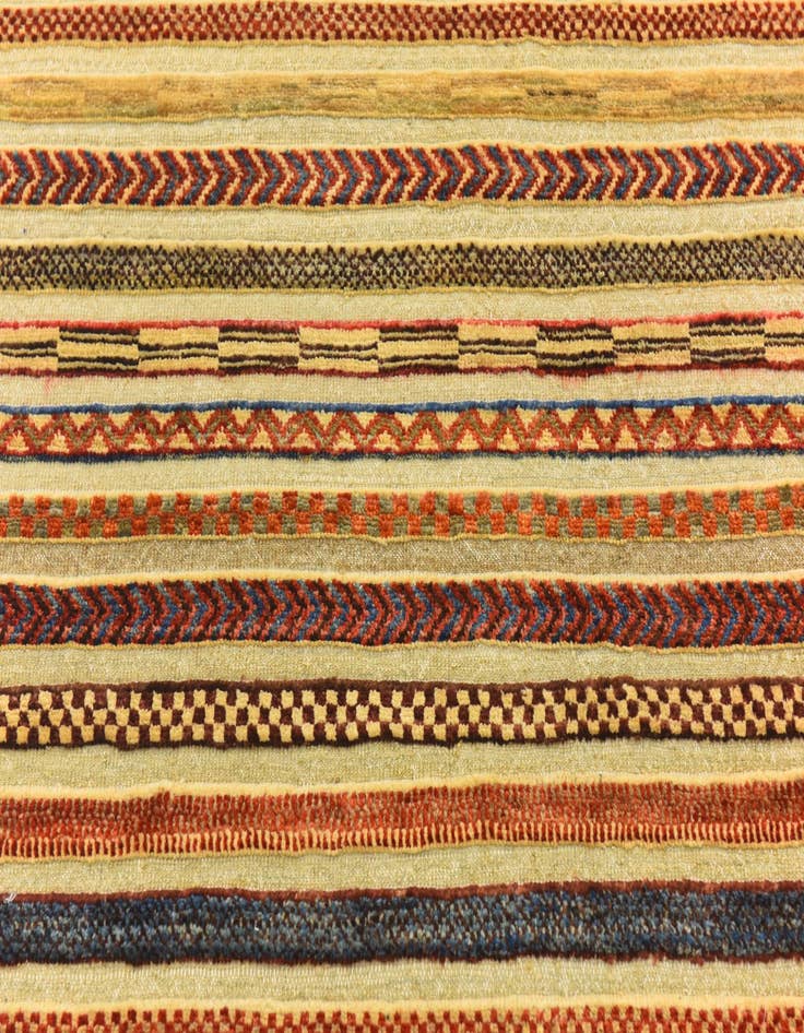 Detail image of  4' x 5' 9  Hand Knotted Modern Ziegler Rug