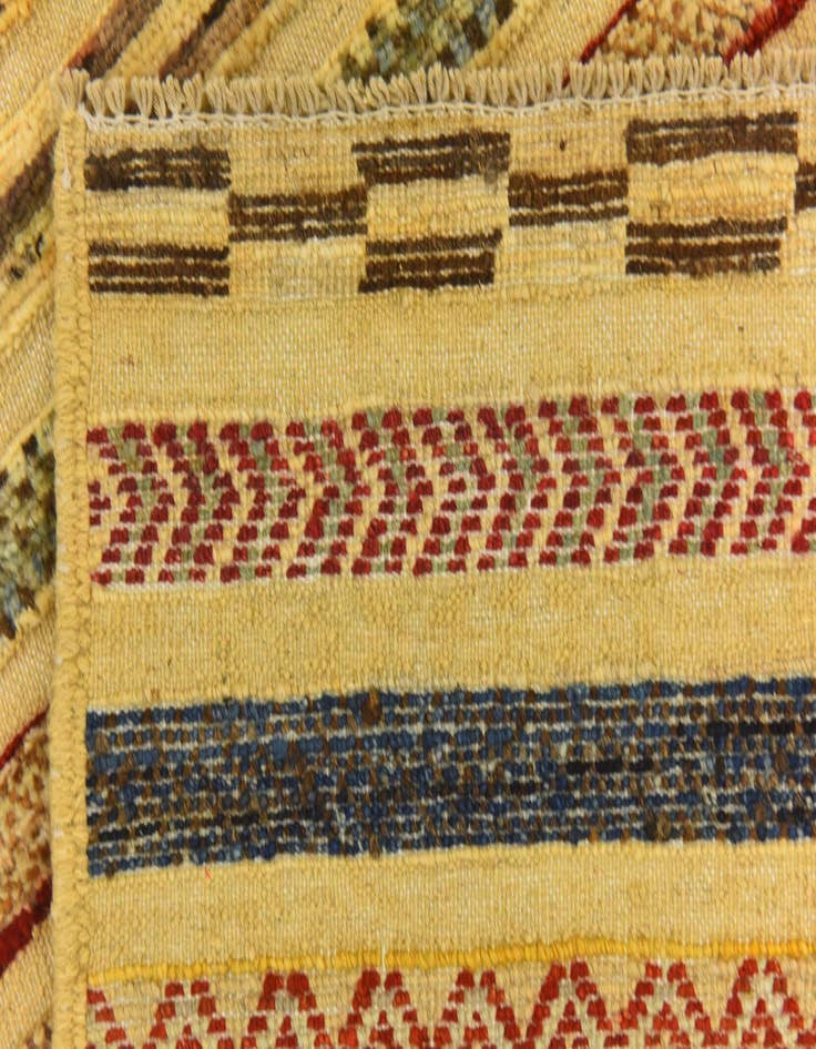 Detail image of  3' 10 x 5' 10  Hand Knotted Modern Ziegler Rug