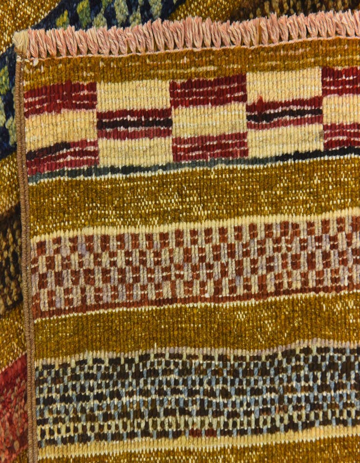 Detail image of  2' 8 x 4'  Hand Knotted Modern Ziegler Rug