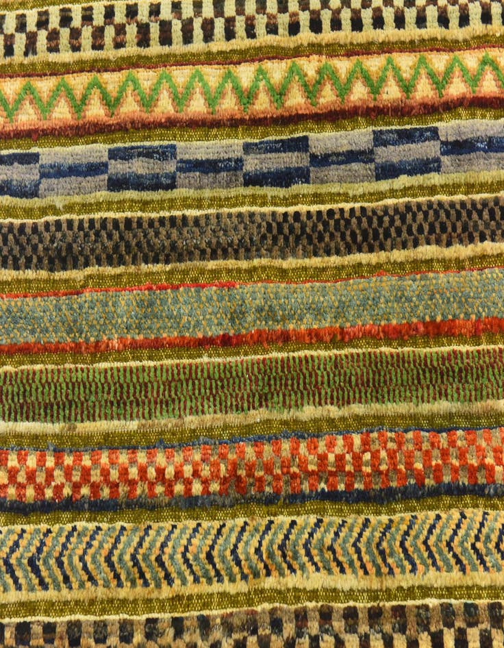 Detail image of  2' 9 x 3' 10  Hand Knotted Modern Ziegler Rug