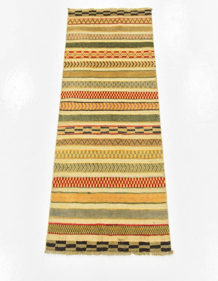 Detail image of  2' 7 x 3' 11  Hand Knotted Modern Ziegler Rug