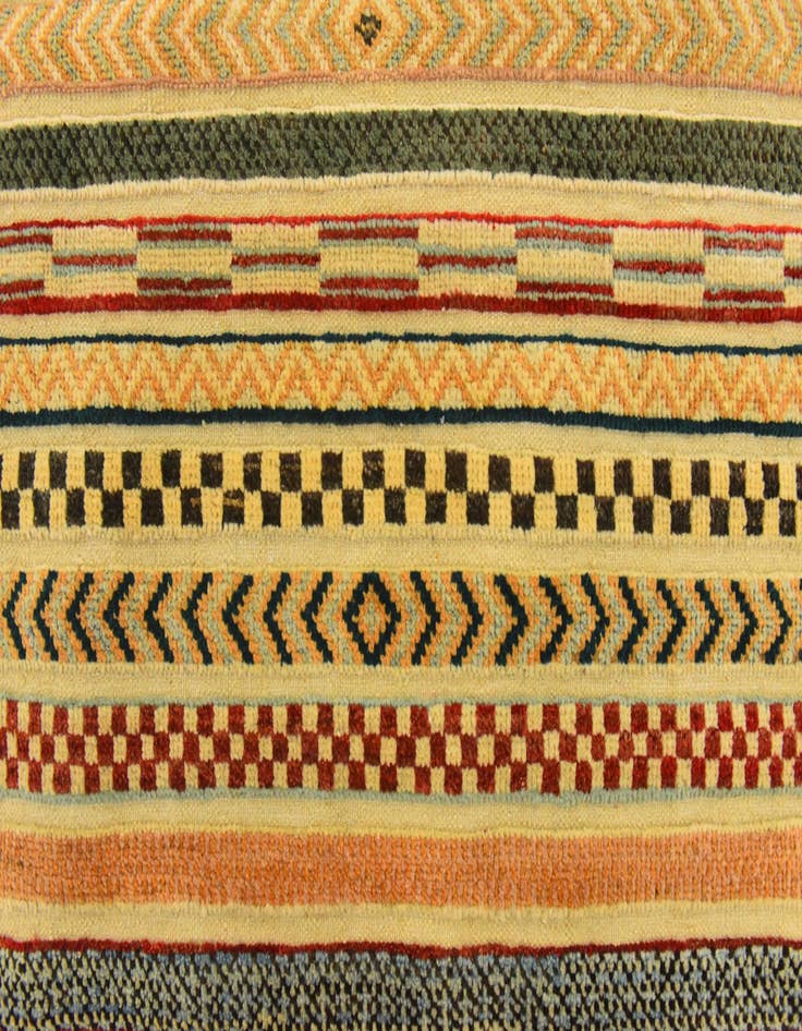 Detail image of  3' 11 x 6' 11  Hand Knotted Modern Ziegler Rug