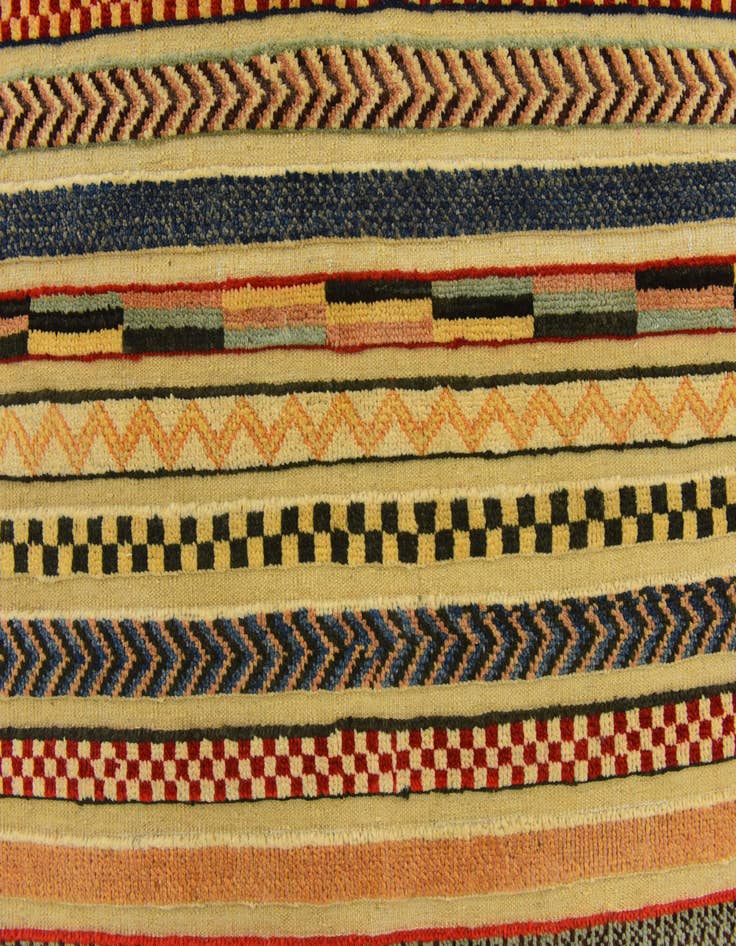 Detail image of  3' 9 x 5' 10  Hand Knotted Modern Ziegler Rug