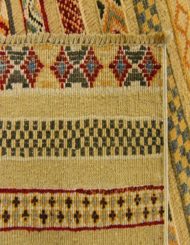 Detail image of  2' 8 x 4' 2  Hand Knotted Modern Ziegler Rug