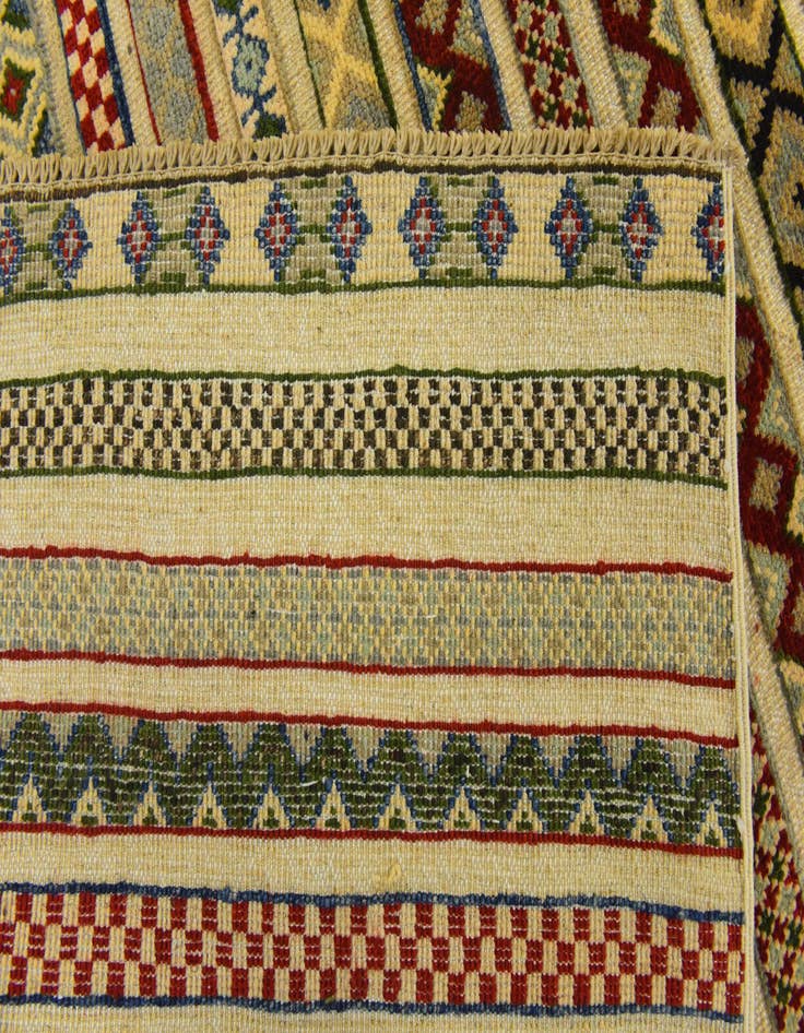 Detail image of  3' 7 x 5' 11  Hand Knotted Modern Ziegler Rug