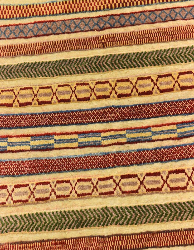 Detail image of  3' 11 x 5' 11  Hand Knotted Modern Ziegler Rug