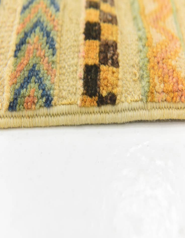 Detail image of  3' 6 x 5' 9  Hand Knotted Modern Ziegler Rug