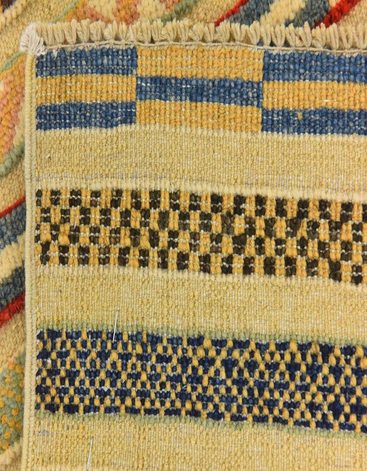 Detail image of  3' 6 x 5' 9  Hand Knotted Modern Ziegler Rug