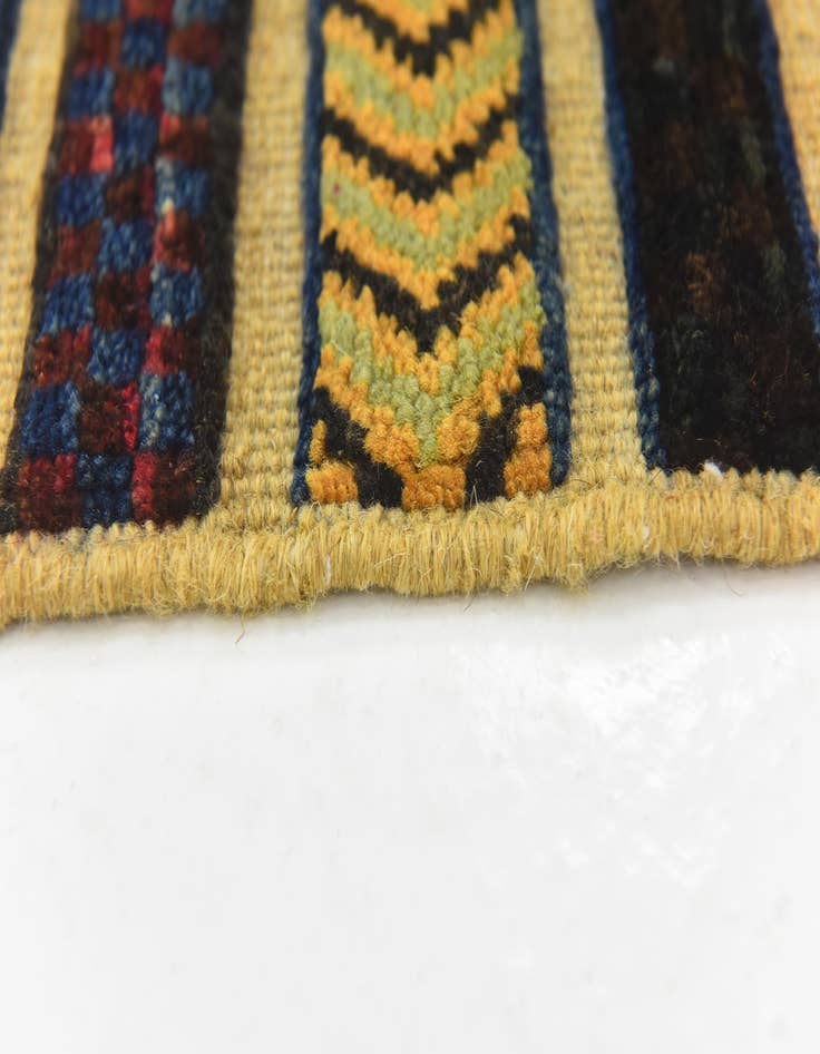 Detail image of  3' 3 x 4' 10  Hand Knotted Modern Ziegler Rug