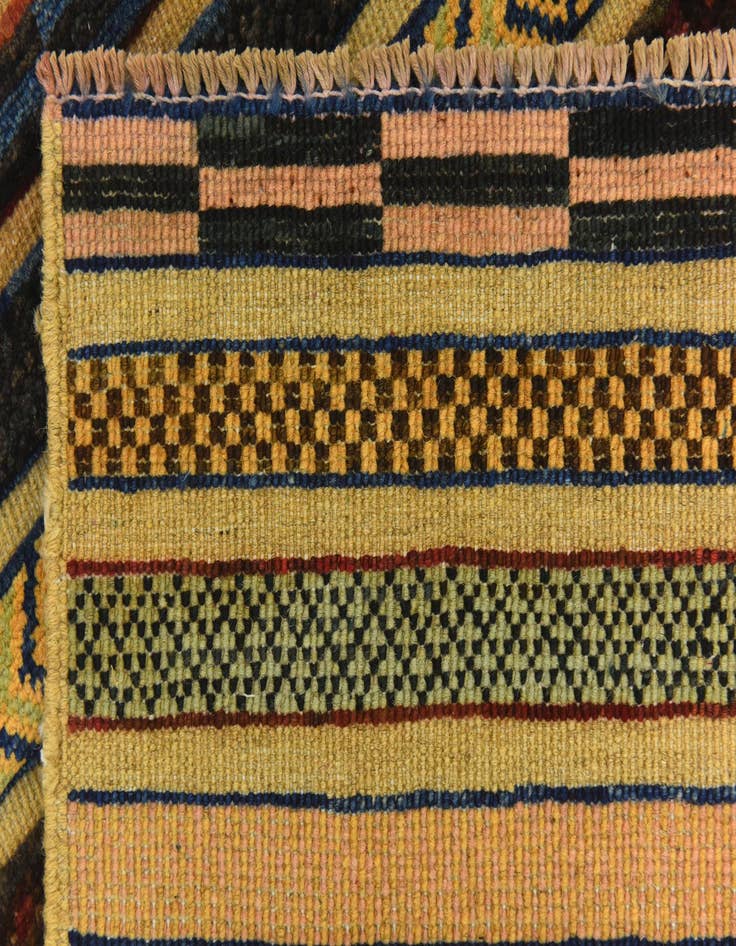 Detail image of  3' 3 x 4' 10  Hand Knotted Modern Ziegler Rug