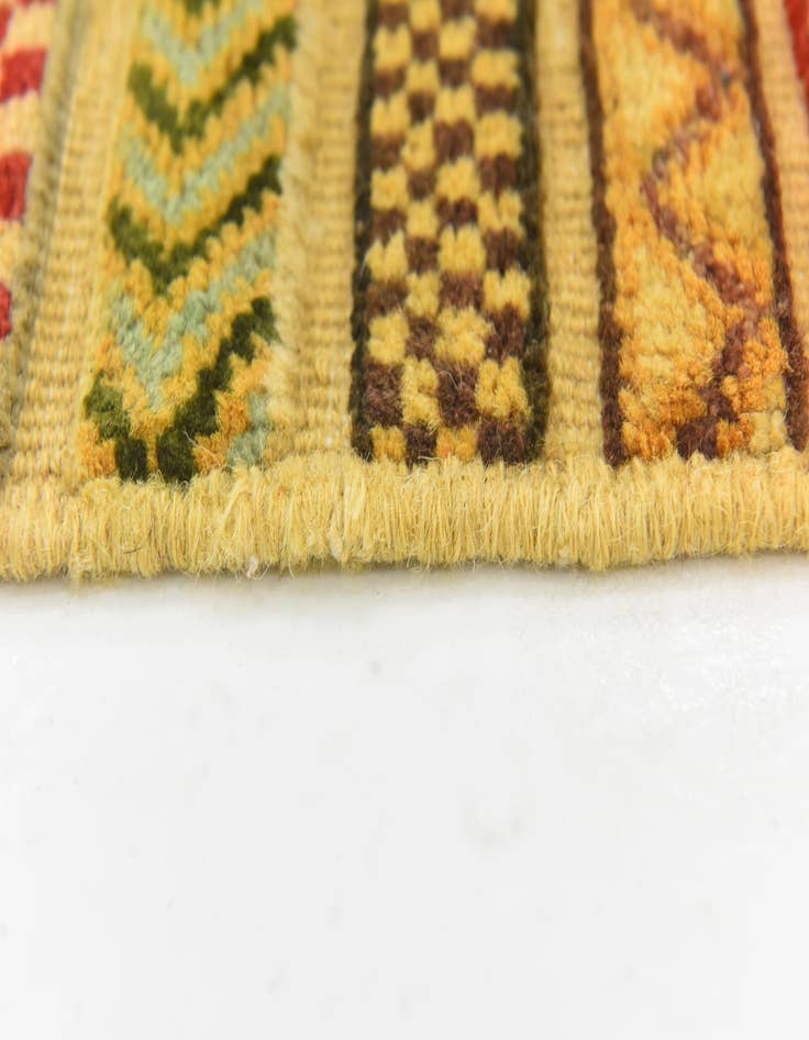 Detail image of  3' 7 x 5'  Hand Knotted Modern Ziegler Rug