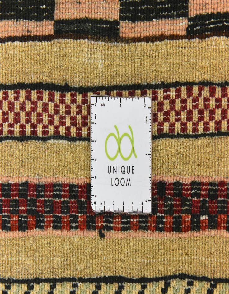 Detail image of  3' 4 x 4' 7  Hand Knotted Modern Ziegler Rug