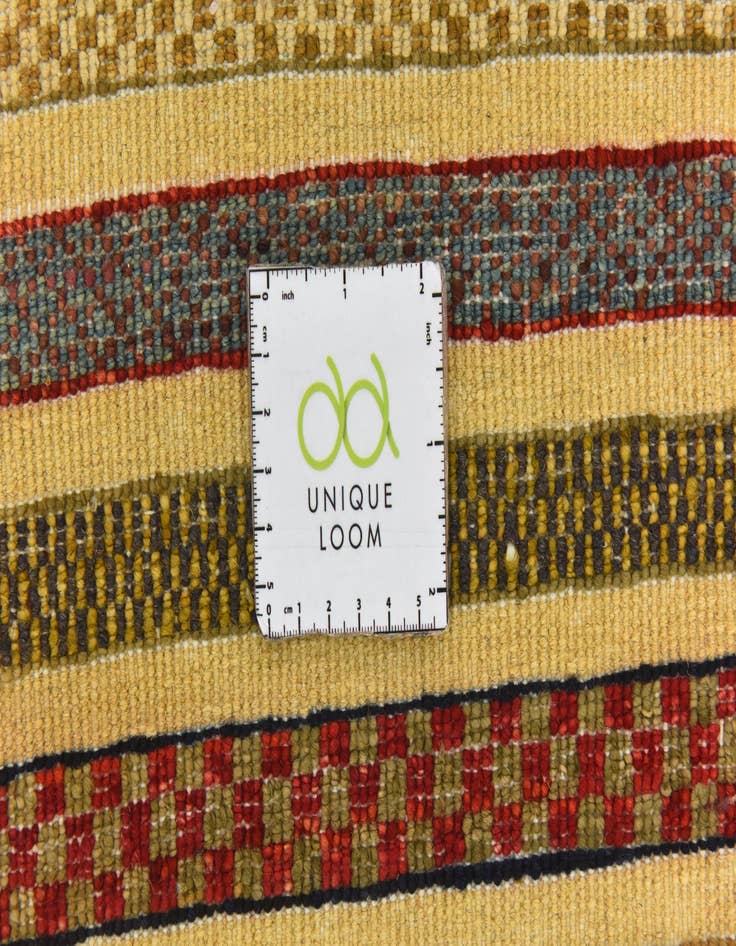 Detail image of  3' 2 x 4' 10  Hand Knotted Modern Ziegler Rug