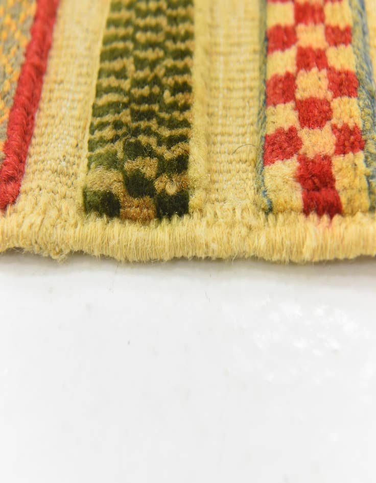 Detail image of  3' 2 x 5'  Hand Knotted Modern Ziegler Rug