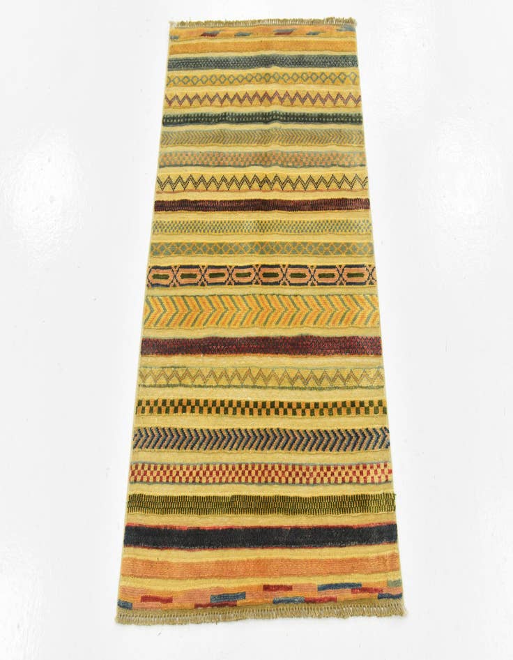 Detail image of  2' 7 x 4' 1  Hand Knotted Modern Ziegler Rug