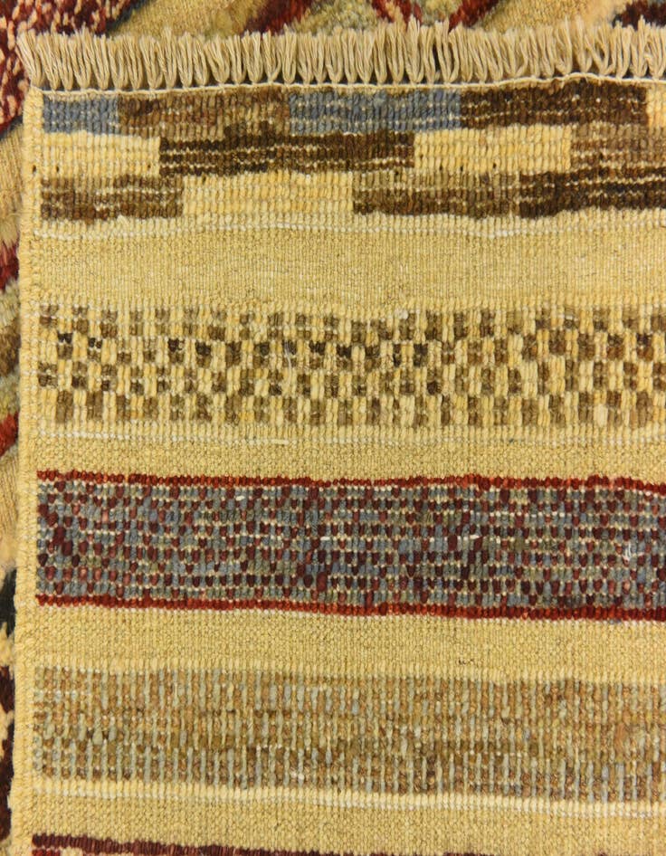 Detail image of  2' 9 x 3' 11  Hand Knotted Modern Ziegler Rug