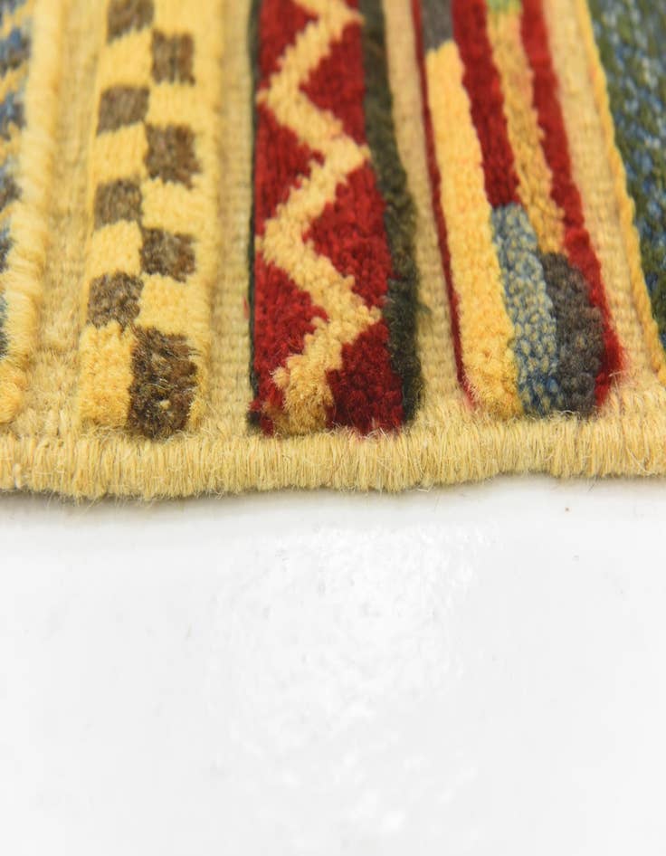 Detail image of  2' 9 x 4'  Hand Knotted Modern Ziegler Rug