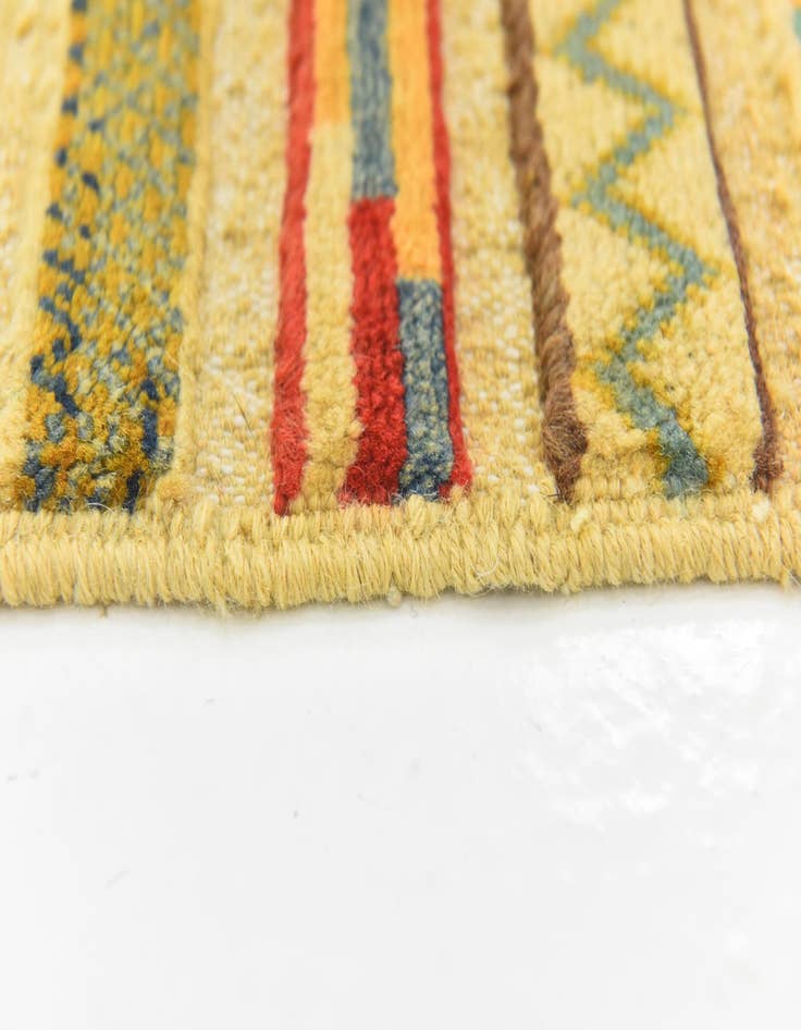 Detail image of  4' x 5' 10  Hand Knotted Modern Ziegler Rug