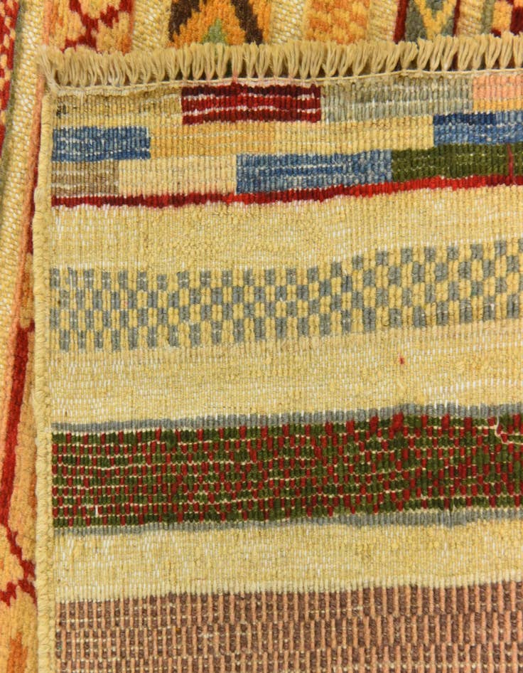 Detail image of  4' x 5' 10  Hand Knotted Modern Ziegler Rug