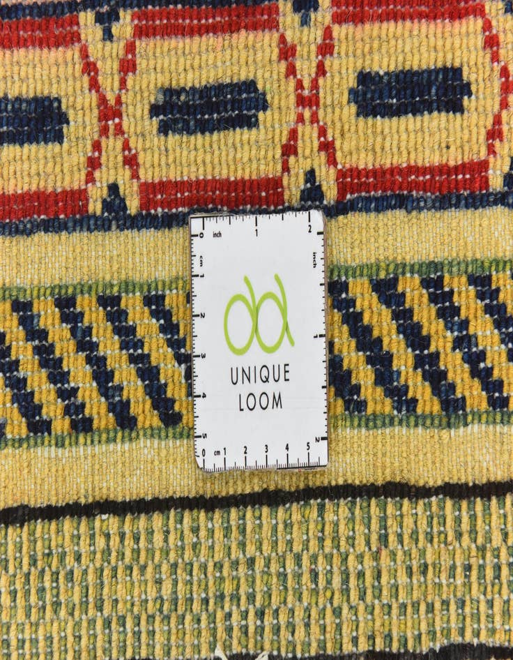 Detail image of  4' x 6'  Hand Knotted Modern Ziegler Rug