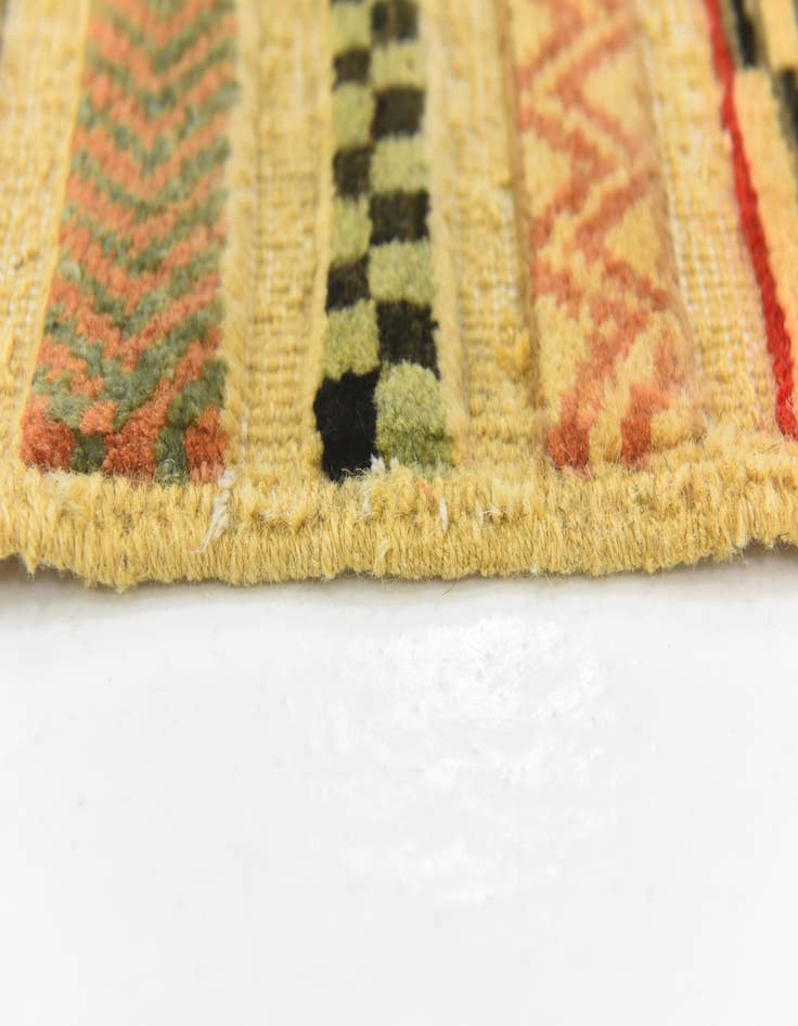 Detail image of  4' x 6'  Hand Knotted Modern Ziegler Rug