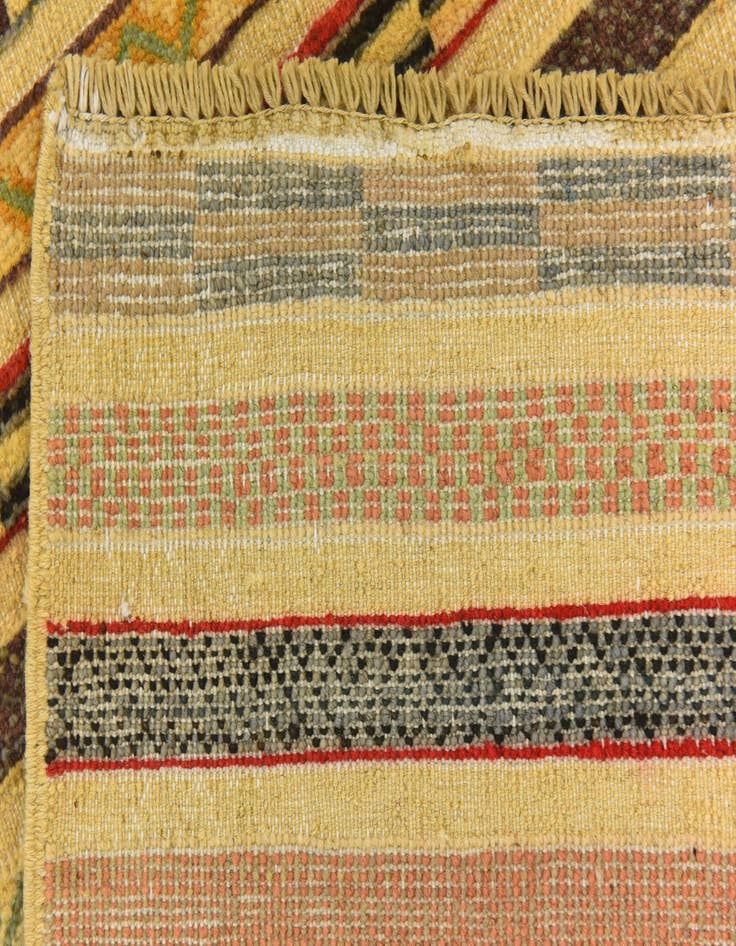 Detail image of  4' x 6'  Hand Knotted Modern Ziegler Rug