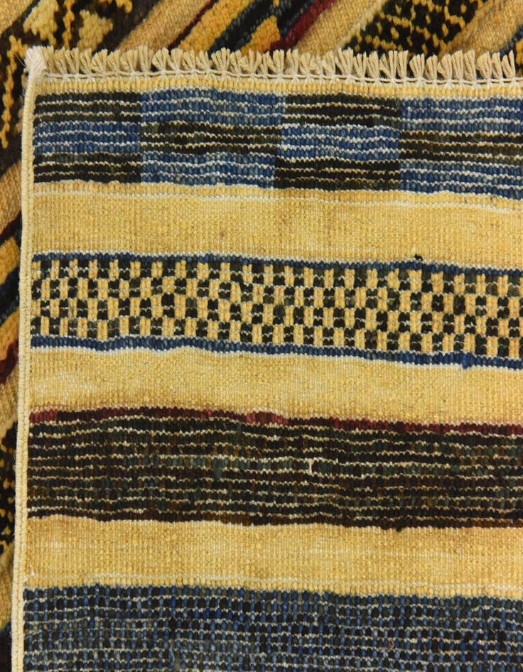 Detail image of  4' x 6' 4  Hand Knotted Modern Ziegler Rug