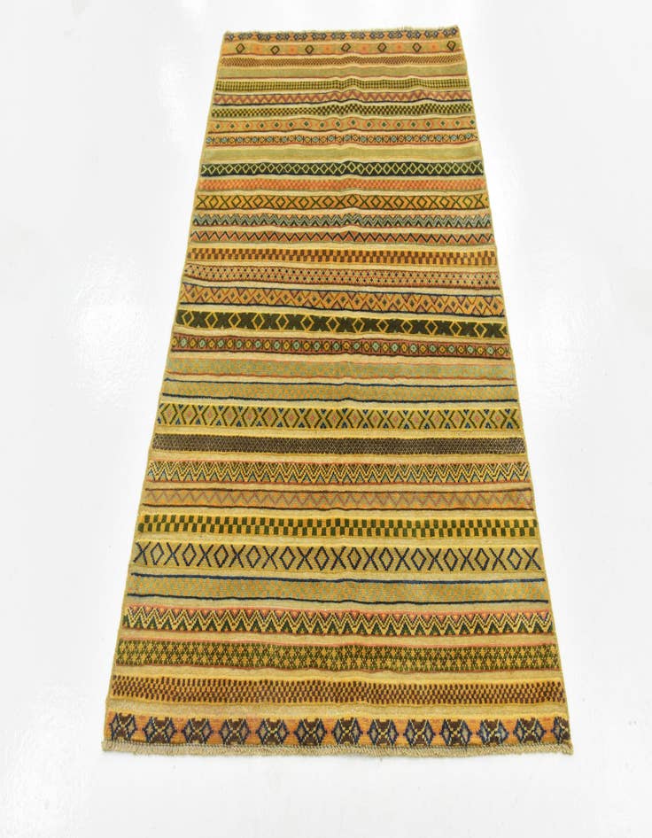 Detail image of  3' 10 x 6' 1  Hand Knotted Modern Ziegler Rug