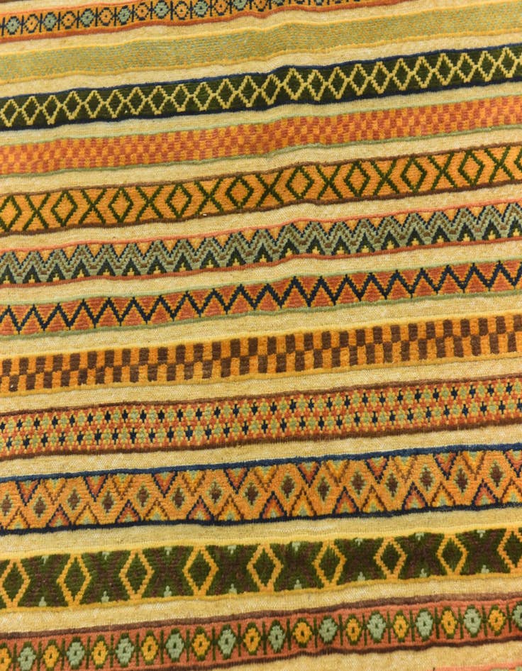 Detail image of  3' 10 x 6' 1  Hand Knotted Modern Ziegler Rug