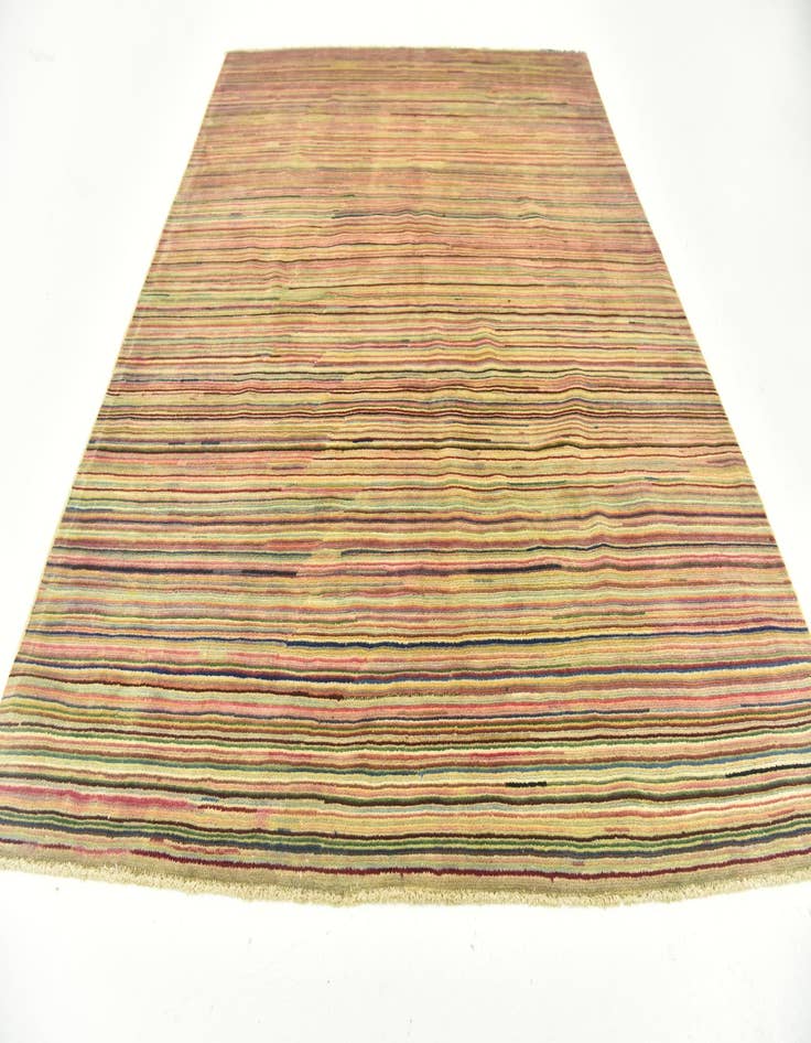 Detail image of  4' 11 x 6' 6  Hand Knotted Modern Ziegler Rug