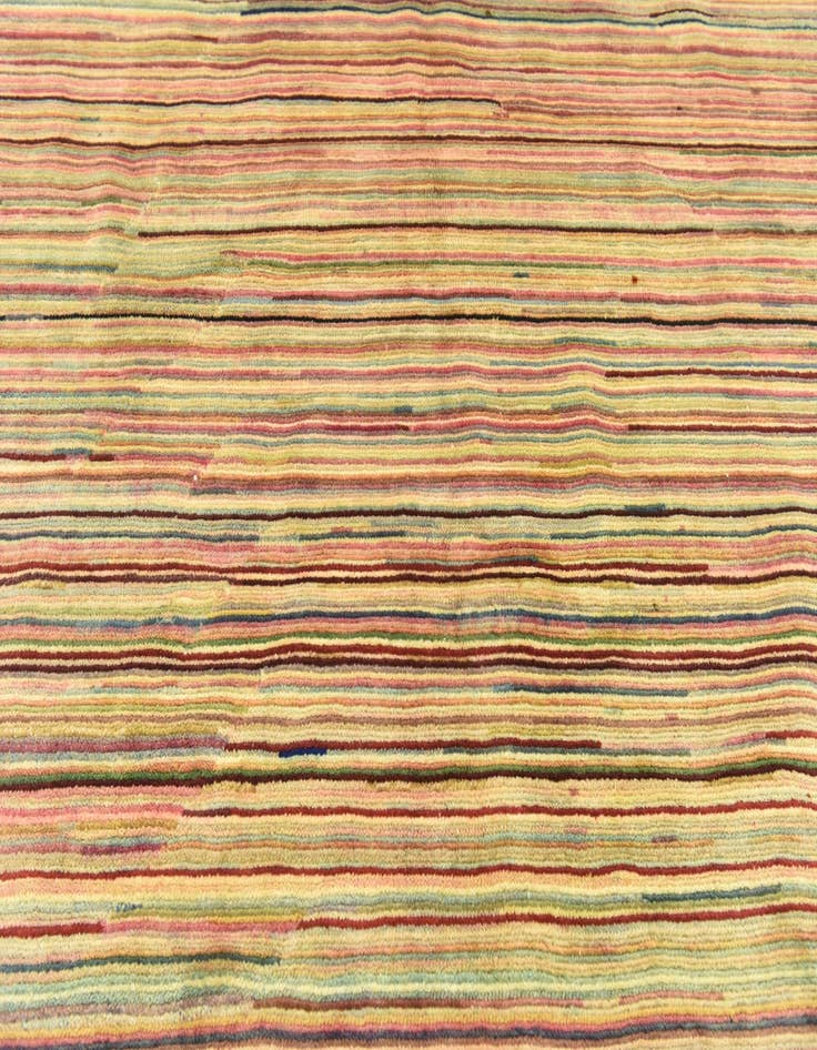 Detail image of  4' 11 x 6' 6  Hand Knotted Modern Ziegler Rug