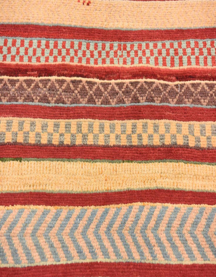 Detail image of  2' 9 x 4' 3  Hand Knotted Modern Ziegler Rug