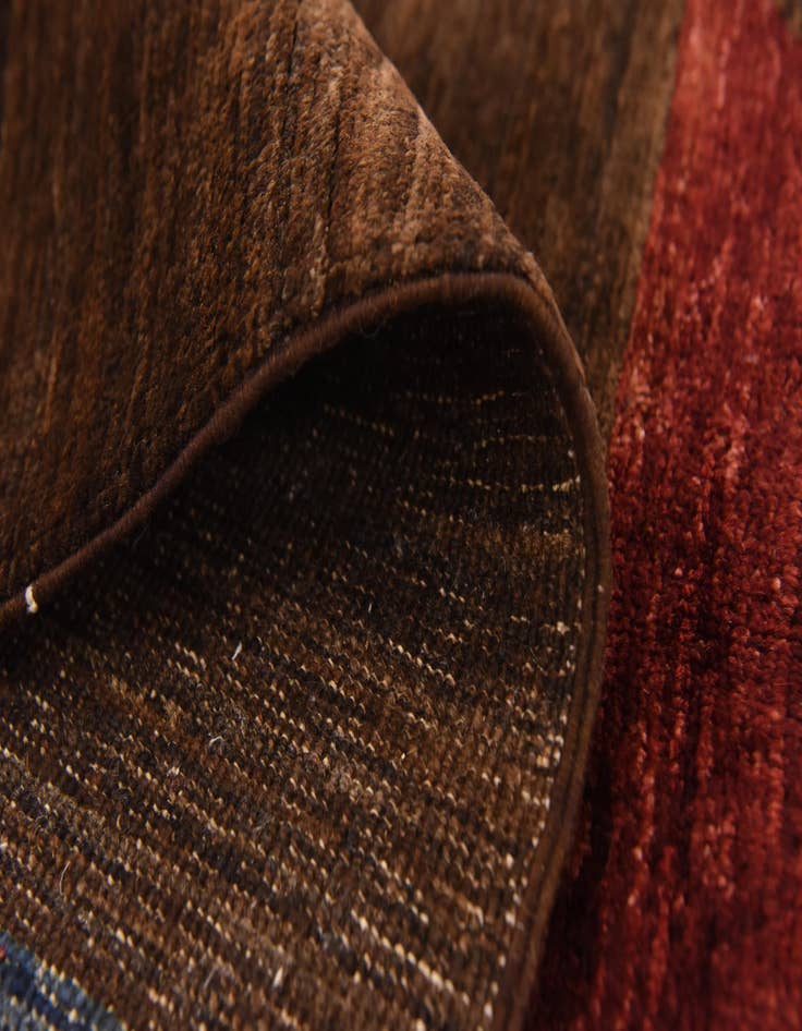 Detail image of  6' 8 x 9' 6  Hand Knotted Modern Ziegler Rug