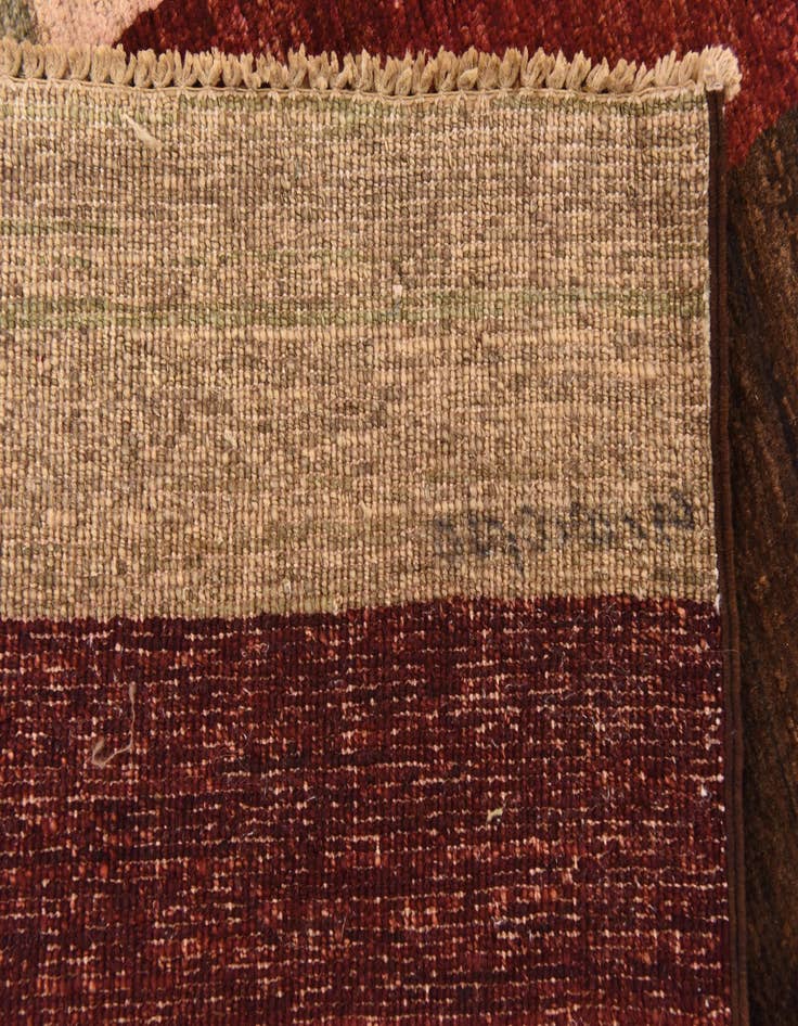 Detail image of  6' 8 x 9' 6  Hand Knotted Modern Ziegler Rug