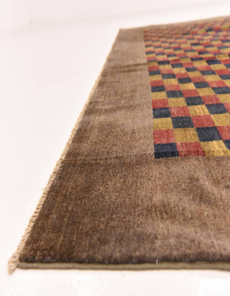 Detail image of  8' 11 x 11' 7  Hand Knotted Modern Ziegler Rug