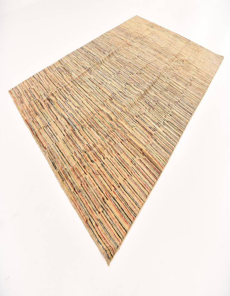 Detail image of  6' 8 x 9' 8  Hand Knotted Modern Ziegler Rug