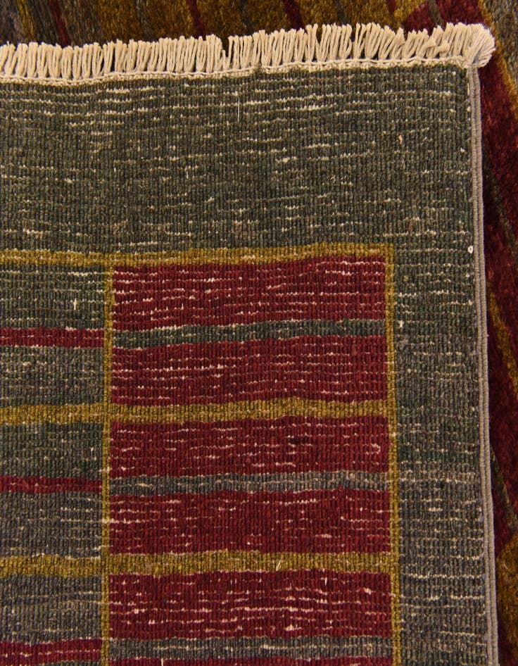 Detail image of  5' 8 x 7' 10  Hand Knotted Modern Ziegler Rug