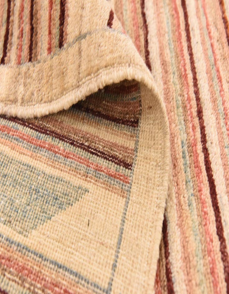 Detail image of  6' x 7' 10  Hand Knotted Modern Ziegler Rug