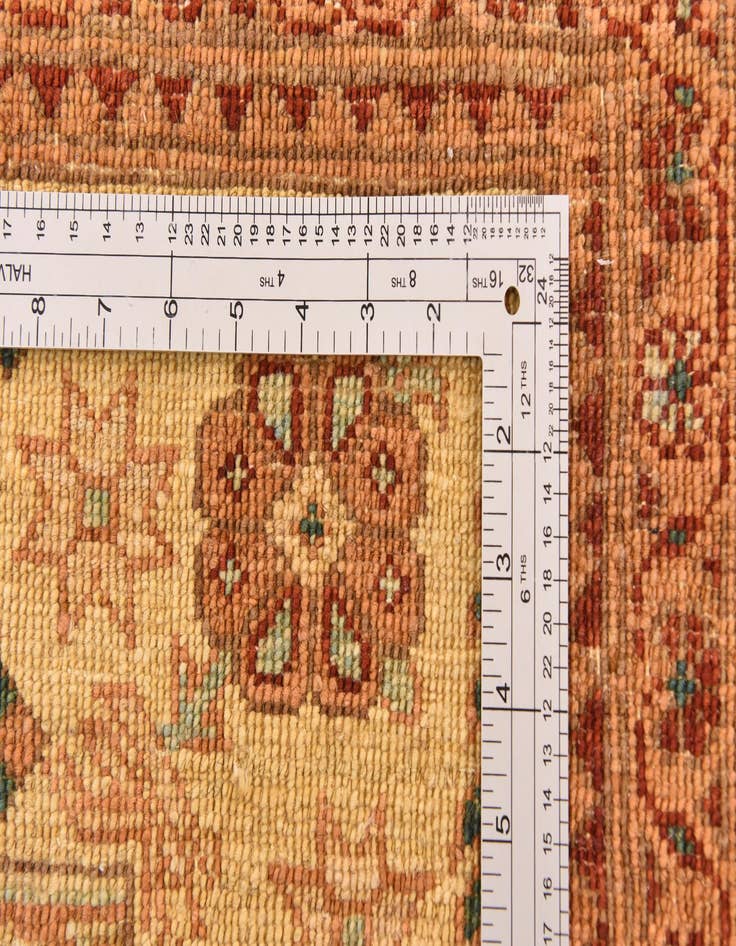 Detail image of  4' 10 x 6' 7  Hand Knotted Modern Ziegler Rug