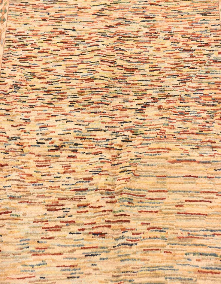 Detail image of  4' 10 x 6' 7  Hand Knotted Modern Ziegler Rug