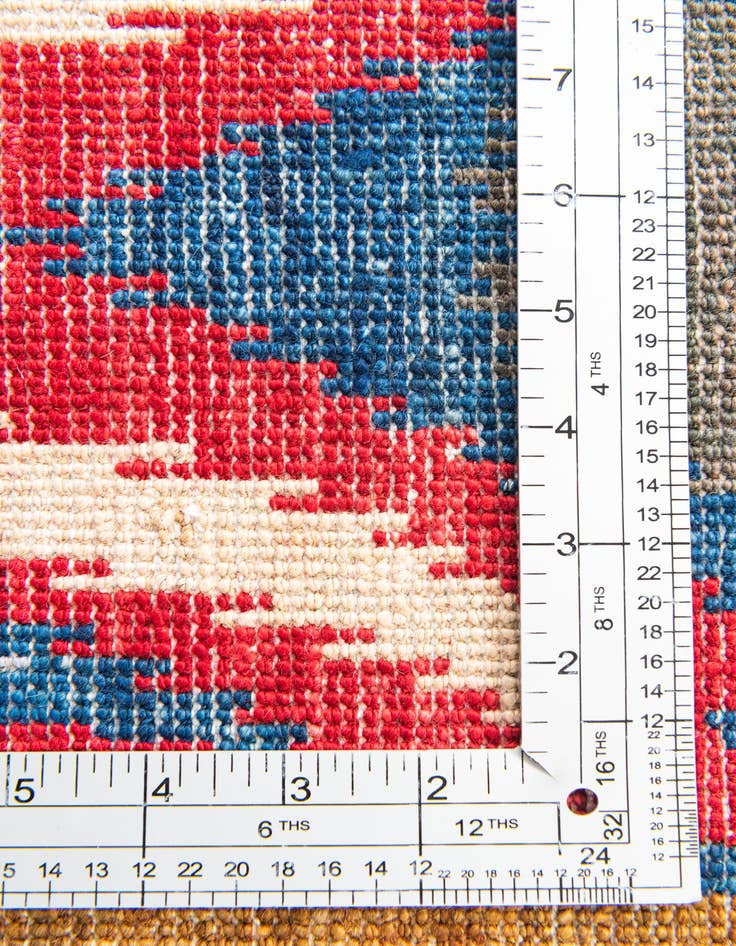 Detail image of  5' 9 x 8'  Hand Knotted Modern Ziegler Rug