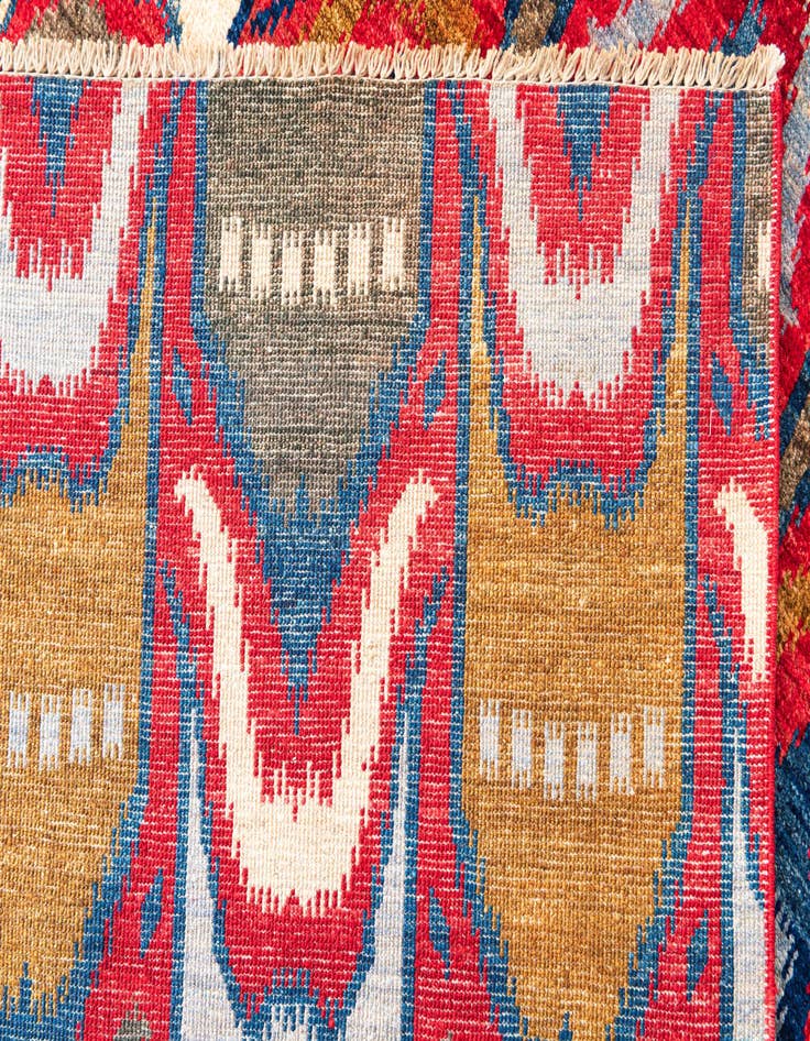 Detail image of  5' 9 x 8'  Hand Knotted Modern Ziegler Rug