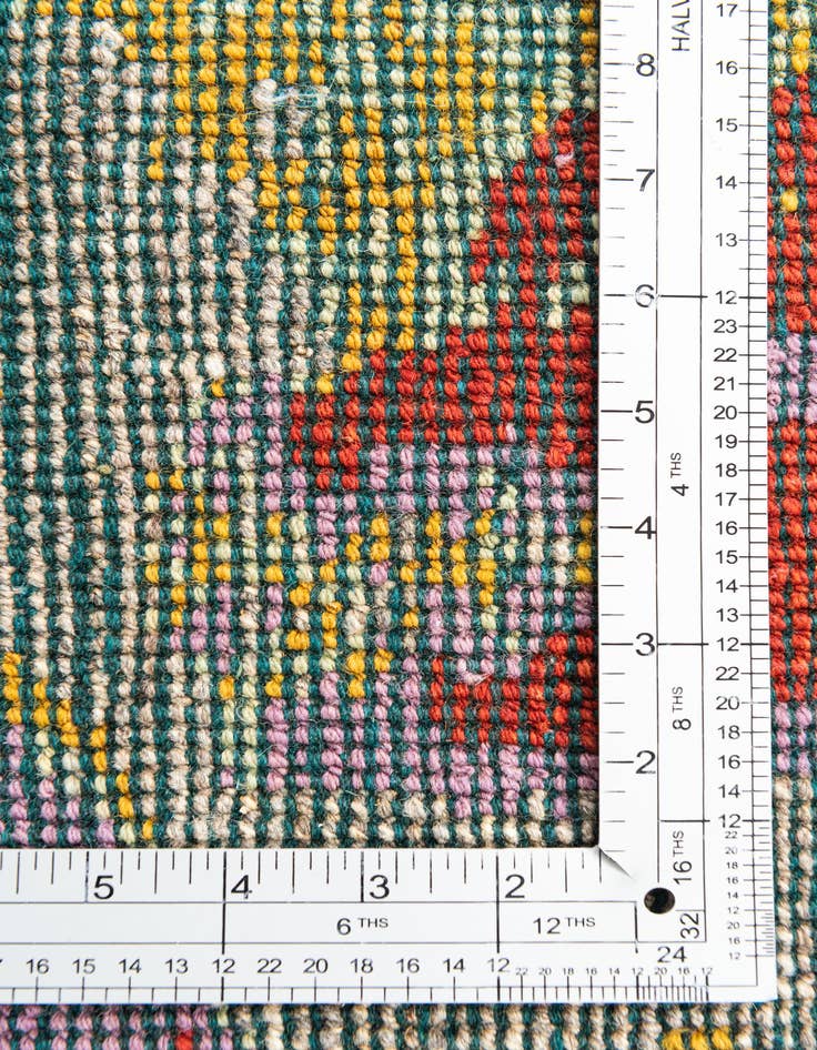 Detail image of  6' 8 x 9' 6  Hand Knotted Modern Ziegler Rug